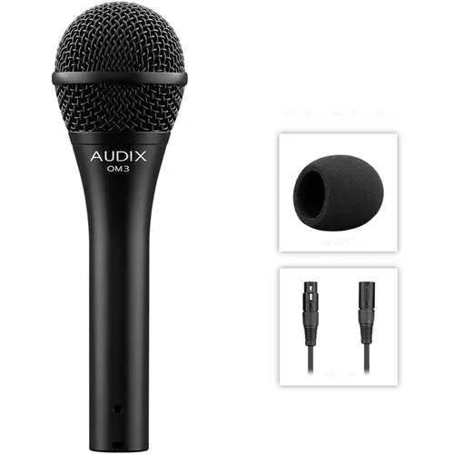 Audix OM3 Dynamic Vocal Microphone.webp