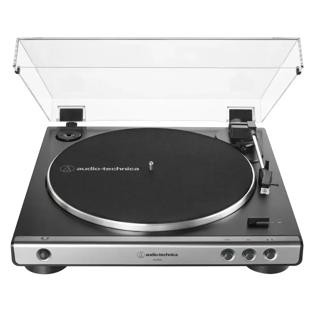 Audio-Technica Consumer AT-LP60X Stereo Turntable (Gun Metal)