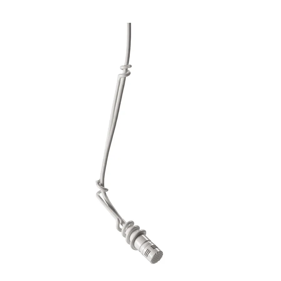 Audio-Technica Professional U853PM (Black) & U853PMW (White)  Cardioid Condenser Hanging Microphone and Plate Power Module SKU# U853PM