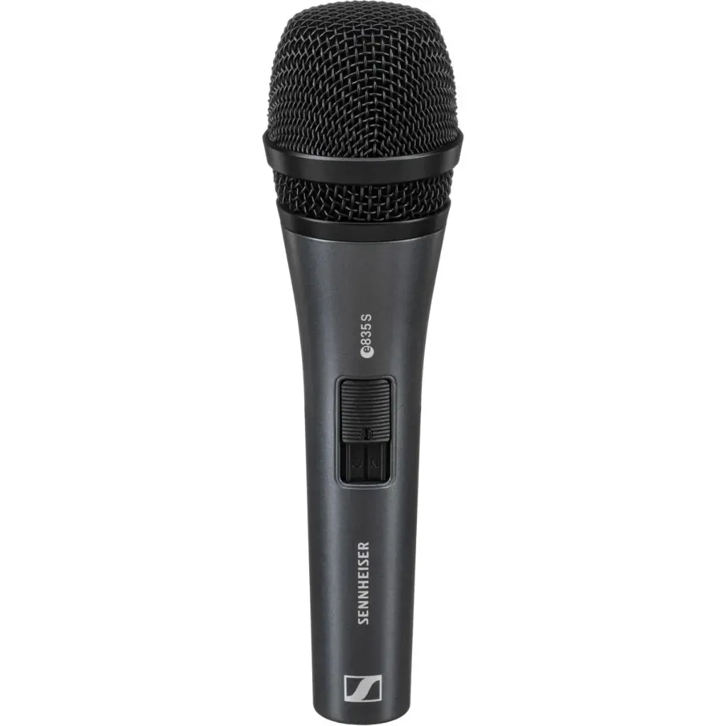 Sennheiser E 835-S Handheld Cardioid Dynamic Microphone with On/Off Switch SKU# 004514