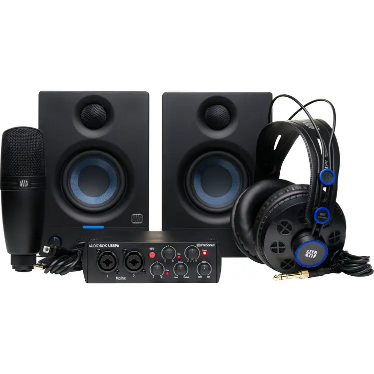 PreSonus AUDIOBOX-96K-COMPLETE Bundle SKU# 2777900103