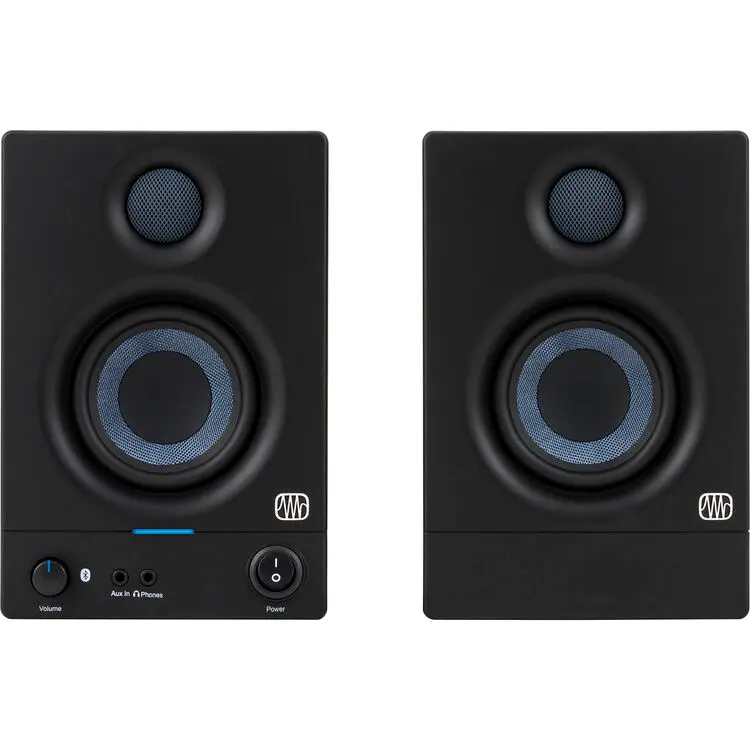 PreSonus Eris-3.5BT 2nd Gen Active Bluetooth Media Reference Monitors Gen (Pair) 