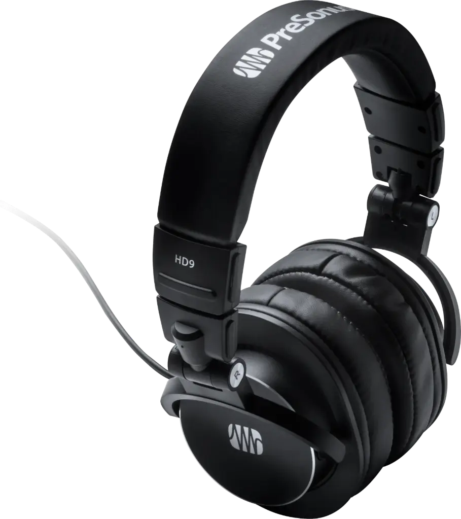 PreSonus HD9(P) Professional Over-Ear Monitoring Headphones (Closed Back) SKU#  2777200103 