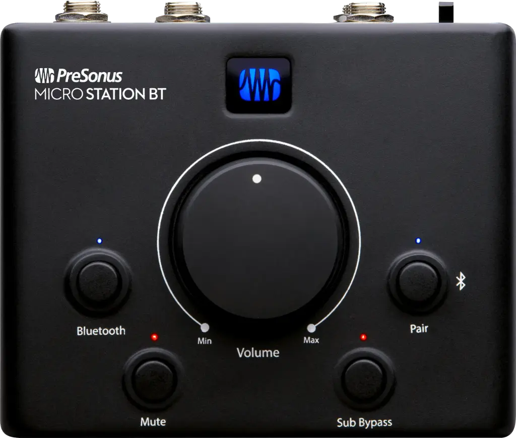 PreSonus MICROSTATION-BT  2.1 Monitor Controller with Bluetooth Connectivity SKU#  
