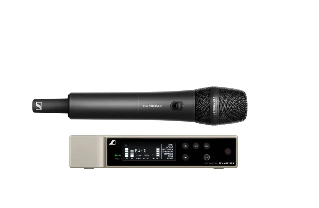Sennheiser EW-D 835-S SET (R4-9) Digital Wireless Handheld Microphone System with MMD 835 Capsule (R4-9: 552-608MHz) SKU# 508752  