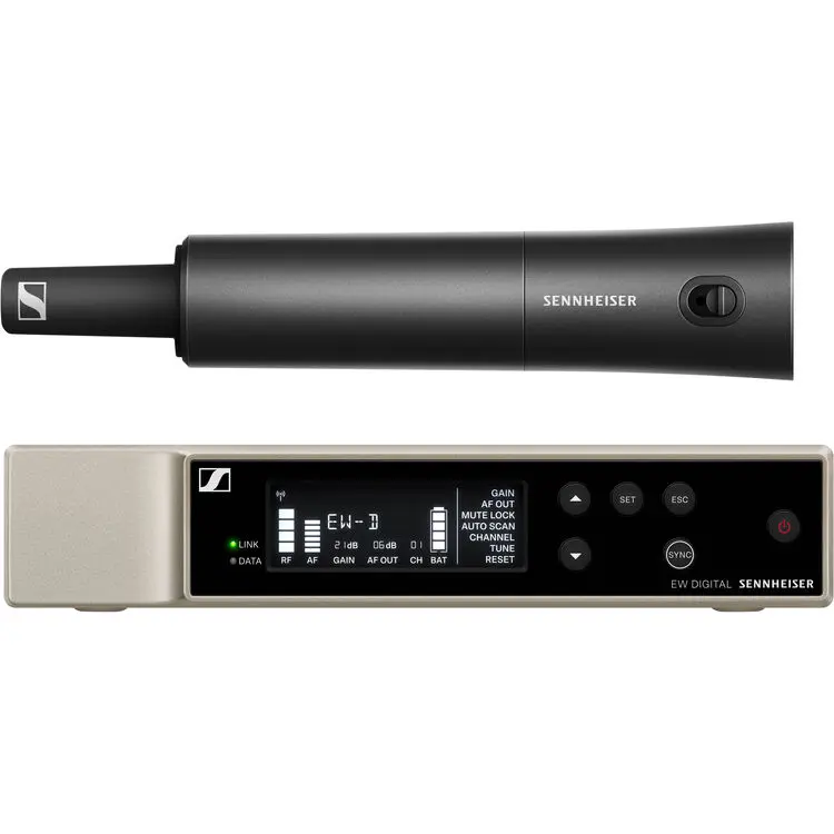 Sennheiser EW-D SKM-S BASE SET (R4-9) Digital Wireless Handheld Microphone System, No Mic Capsule (R4-9: 552 to 607 MHz) SKU# 508762