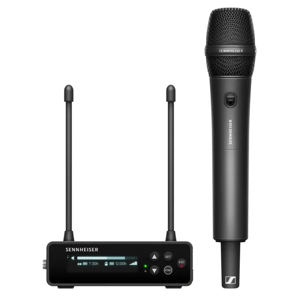 Sennheiser EW-DP 835 SET (Q1-6) Digital Wireless Portable Handheld Mic System with MMD 835 Dynamic Module (Q1-6: 470.2-526 MHz) SKU# 700030