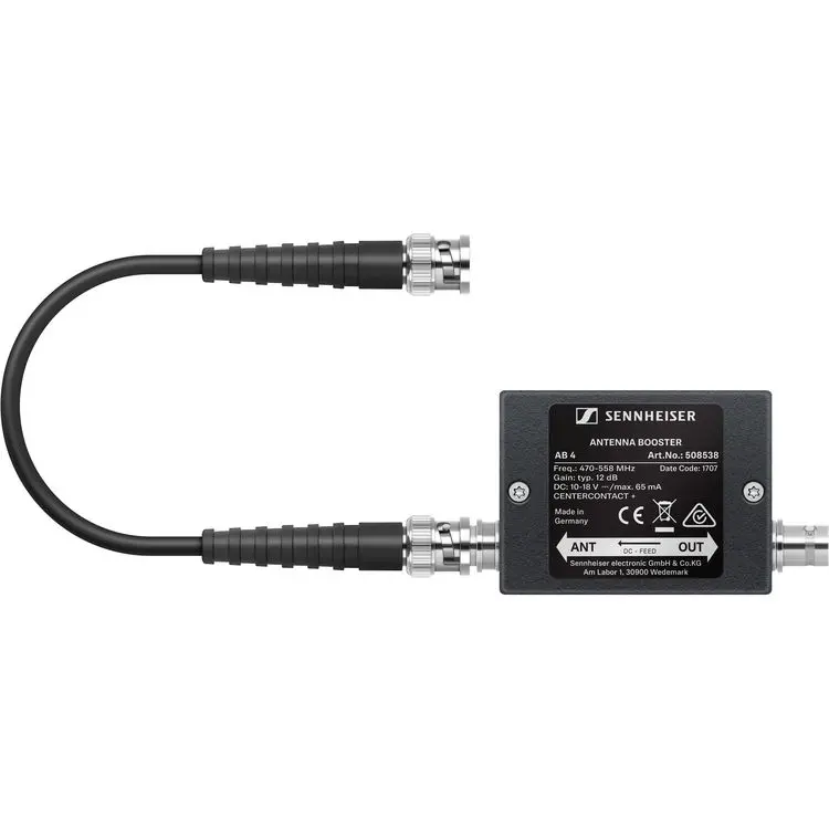 Sennheiser AB 4-AW+ Antenna Booster (470 to 558 MHz) SKU# 508538