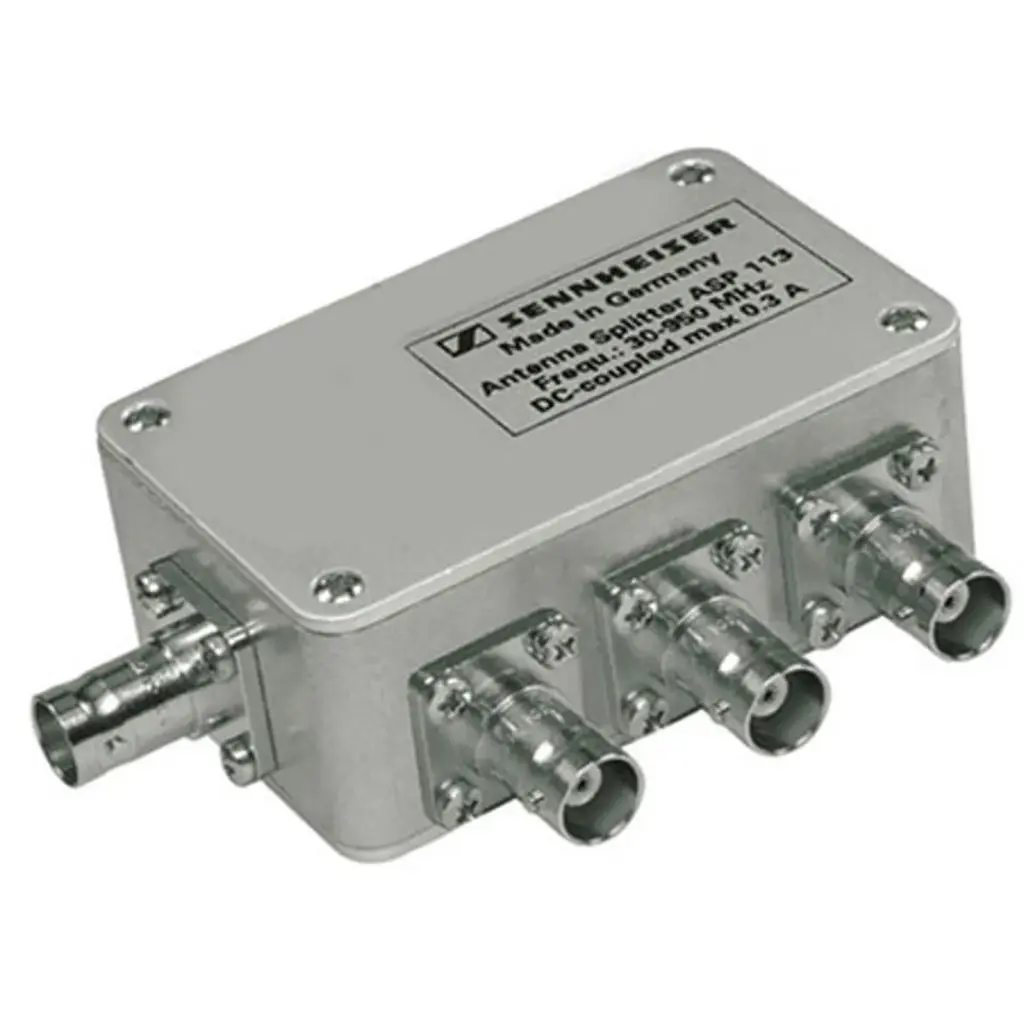 Sennheiser ASP 113 Three-Way Passive Antenna Splitter 2 Needed to Join 3 Receivers, 30-950 MHz Frequency Range SKU# 003422