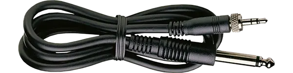Sennheiser CI 1-N Locking 3.5mm to 1/4" Instrument Cable for Bodypack Transmitters (35.4") SKU# 005021 