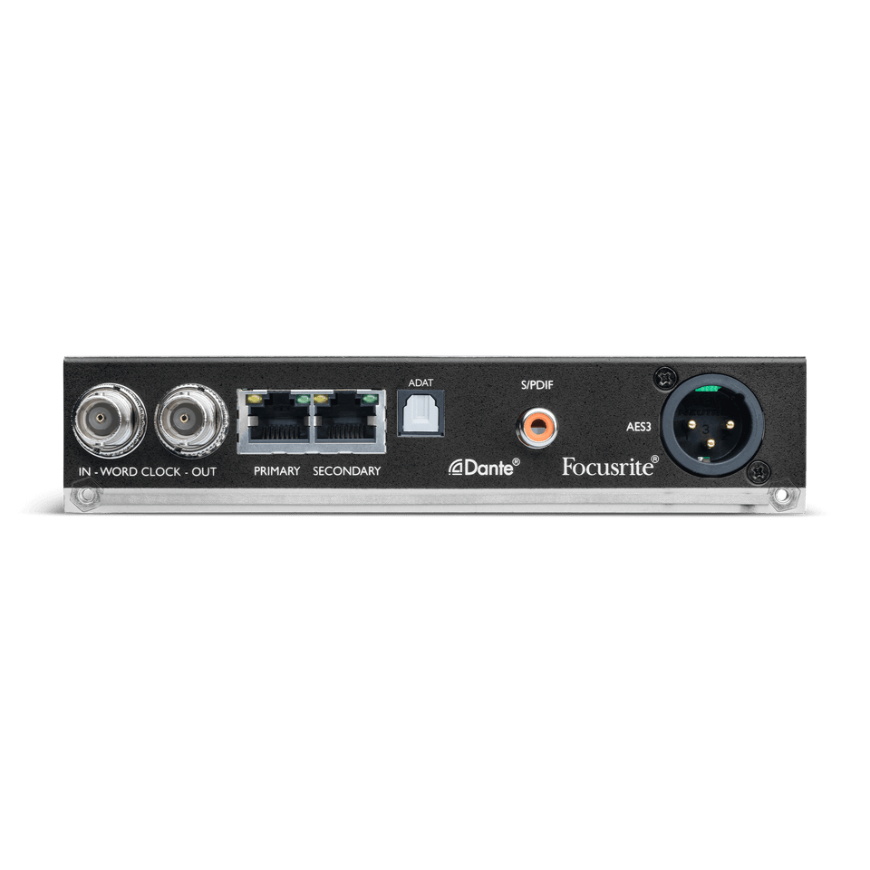 Focusrite ISA ADN2 Two Channel Analog to Digital Converter for ISA One with Dante Connectivity SKU# ISA ADN2
