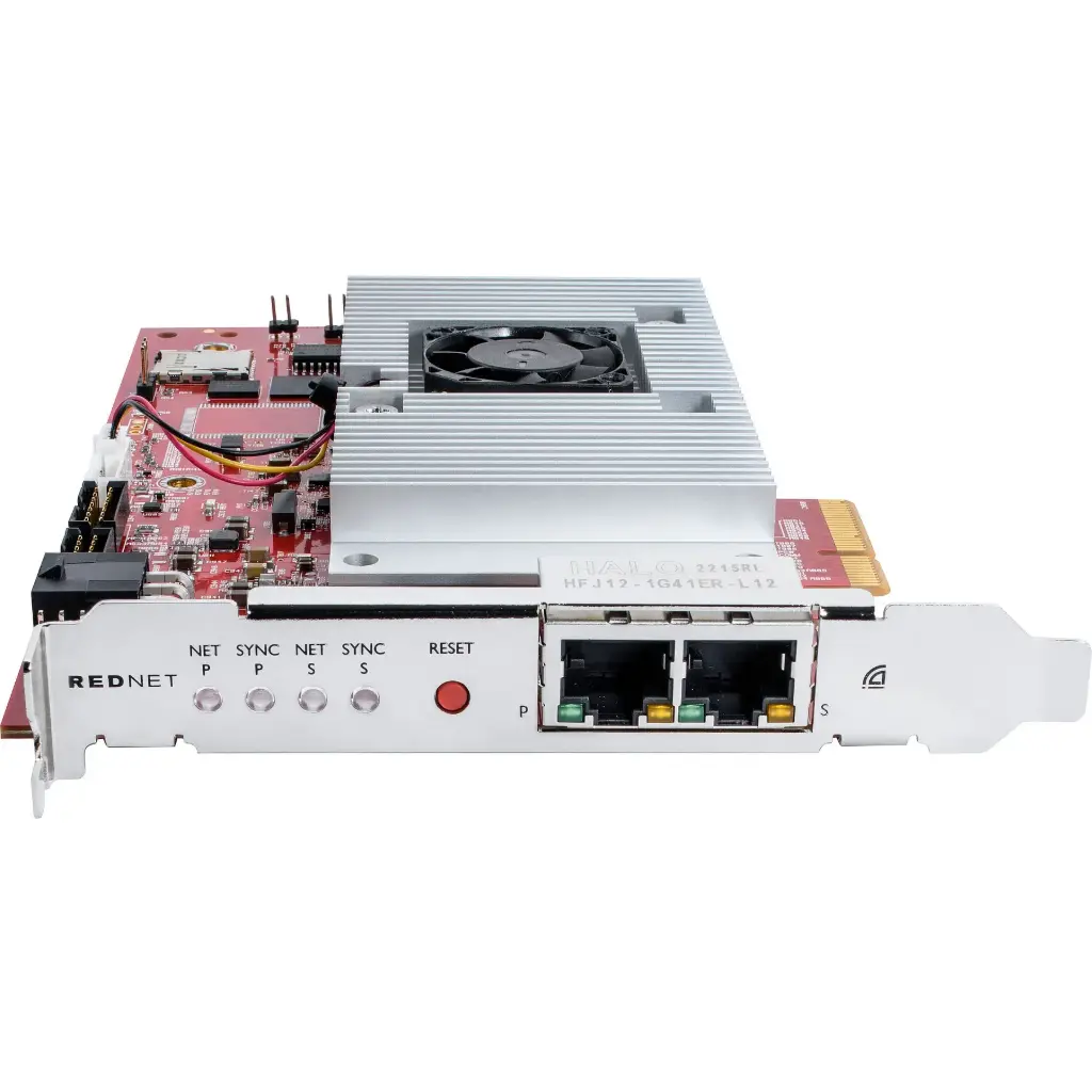 Focusrite RedNet PCIeNX Ultra Low Latency High Channel Count PCIe Dante Multi-Channel Audio Interface SKU# REDNET-PCIENX