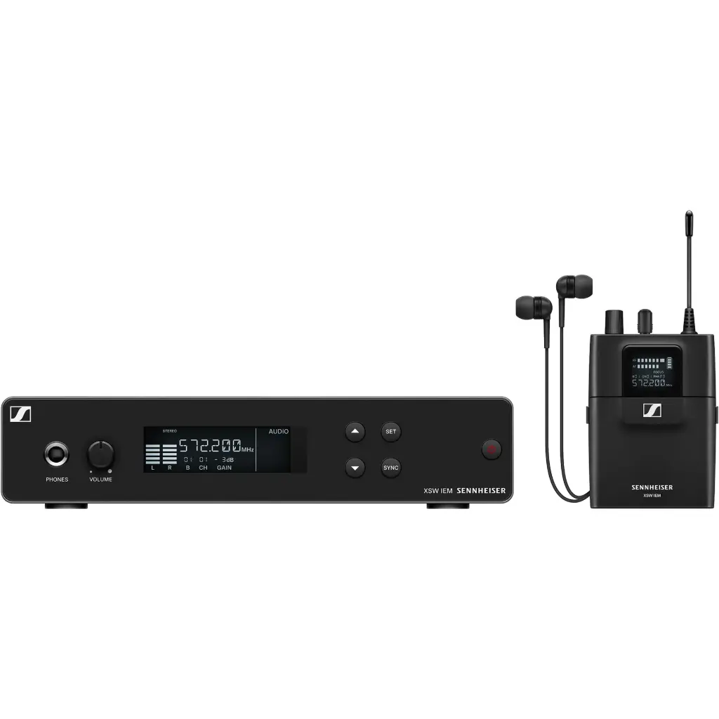 Sennheiser XSW IEM SET (A) Complete In Ear Monitoring Set 476-500 MHz SKU# 509146
