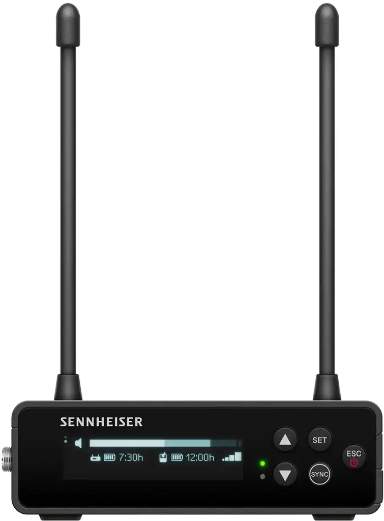 Sennheiser EW-DP EK Camera-Mount Digital Wireless Receiver (R1-6: 520 to 576 MHz) SKU# 700051