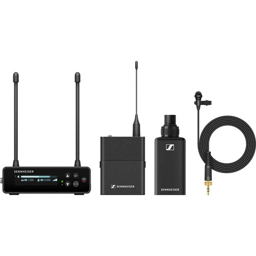  Sennheiser EW-DP ENG SET Camera-Mount Digital Wireless Combo Microphone System (R1-6: 520 to 576 MHz) SKU# 700041