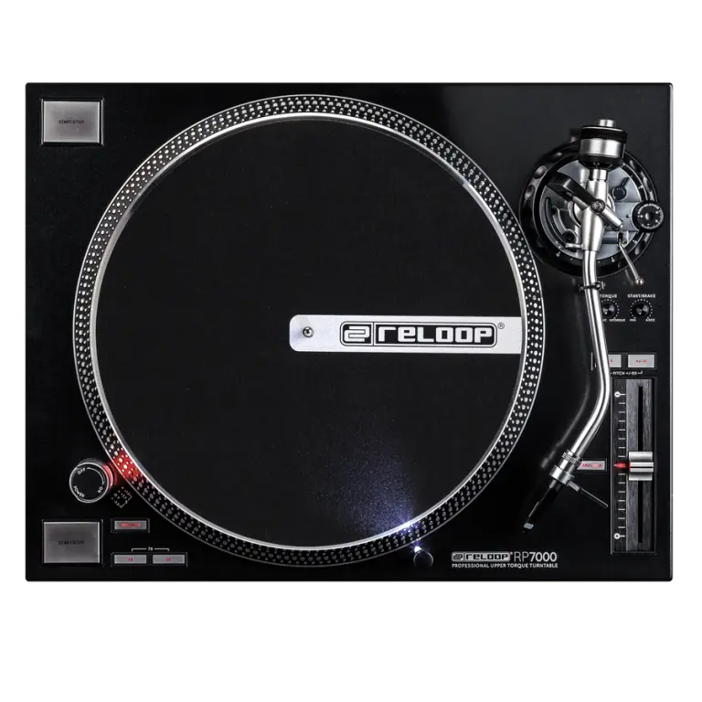 Reloop RP-7 Professional Direct-Drive DJ Turntable - 7 Inch