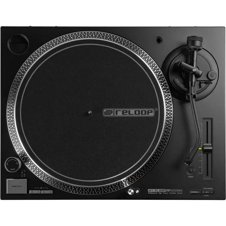 Reloop RP-5000 MK4 Professional High-Torque Turntable System SKU#  RP-5000-MK4  
