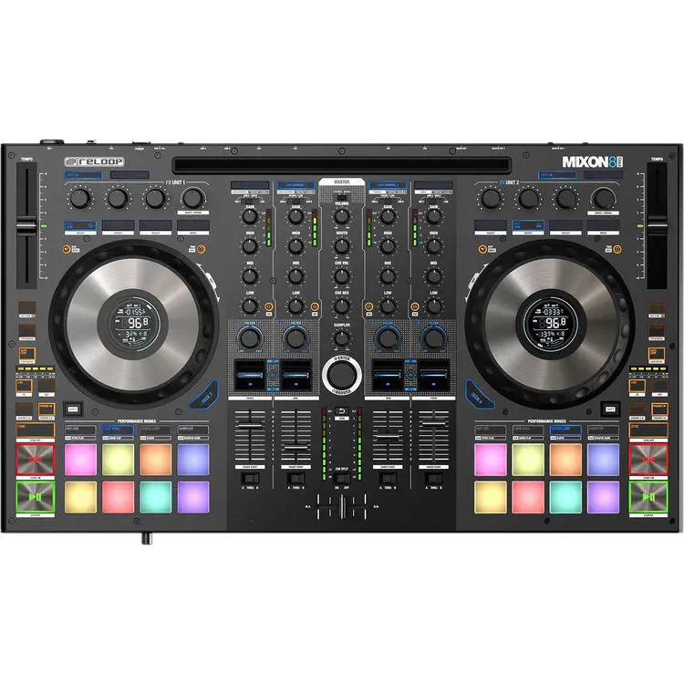 Reloop MIXON 8 Pro 4-channel DJ Controller SKU# MIXON-8-PRO