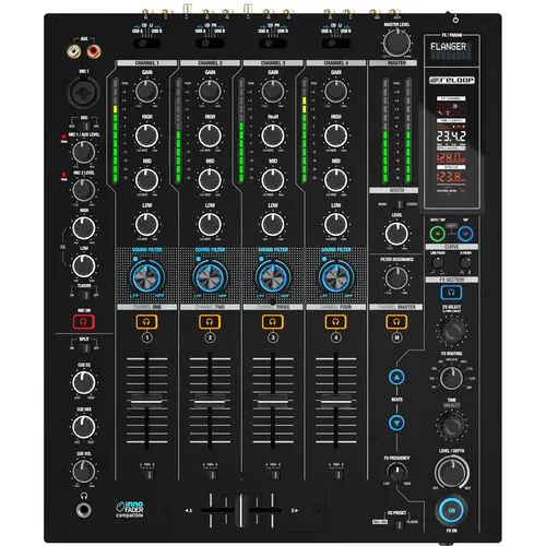 Reloop RMX-95 Digital Club Mixer with 24-Bit Dual Interface SKU# RMX-95