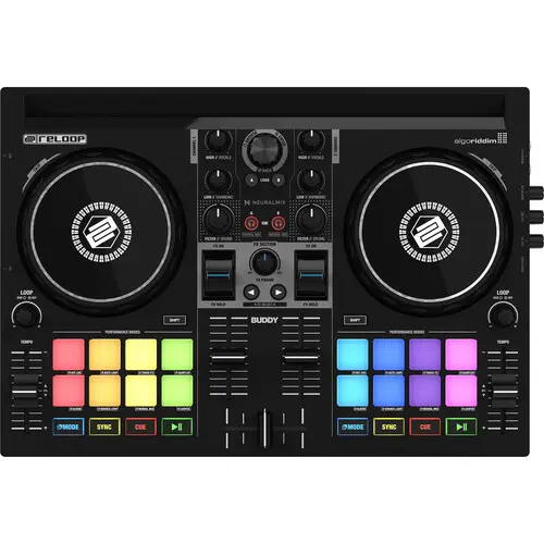 Reloop BUDDY 2-channel DJ Controller SKU# RELOOP-BUDDY
