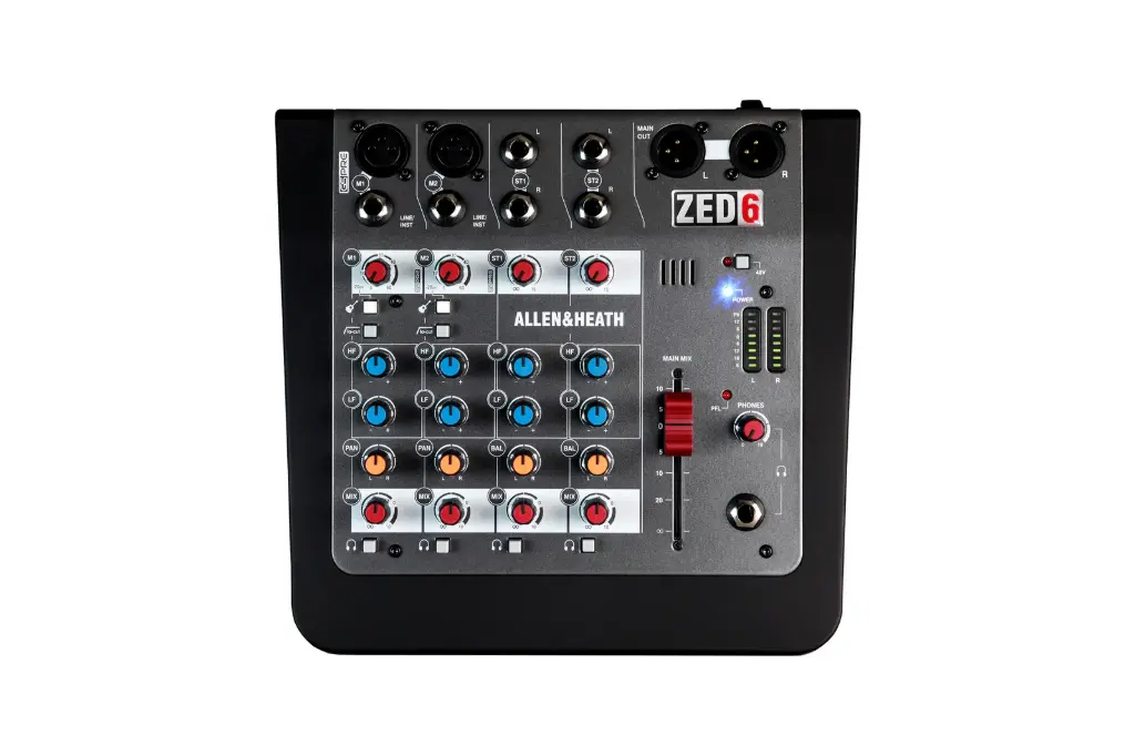 Allen & Heath ZED-6  Compact Analog Mixer SKU# ZED-6