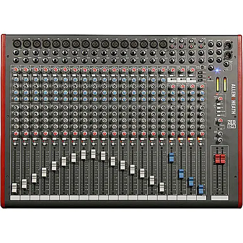 Allen & Heath ZED-24 24-Channel Recording And Live Sound Mixer With USB Connection SKU# ZED-24