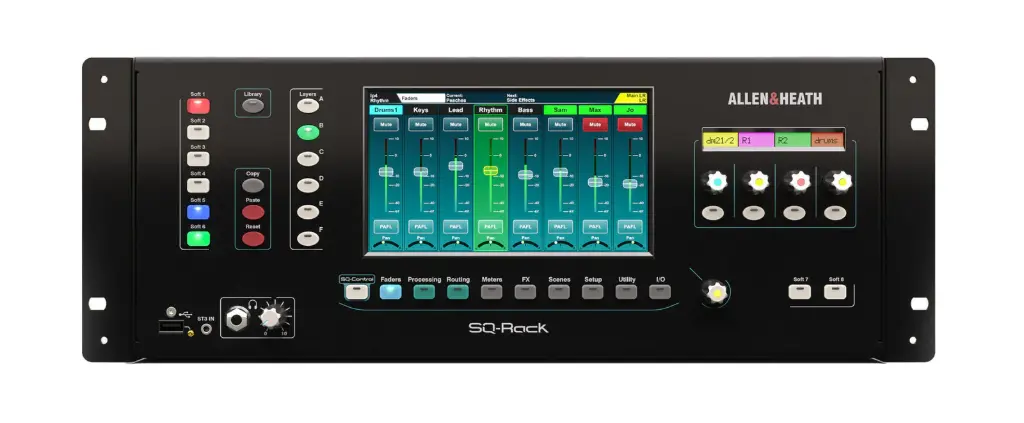 Allen & Heath SQ-RACK 48 Channel Rackmount Digital Mixer SKU# SQ-RACK