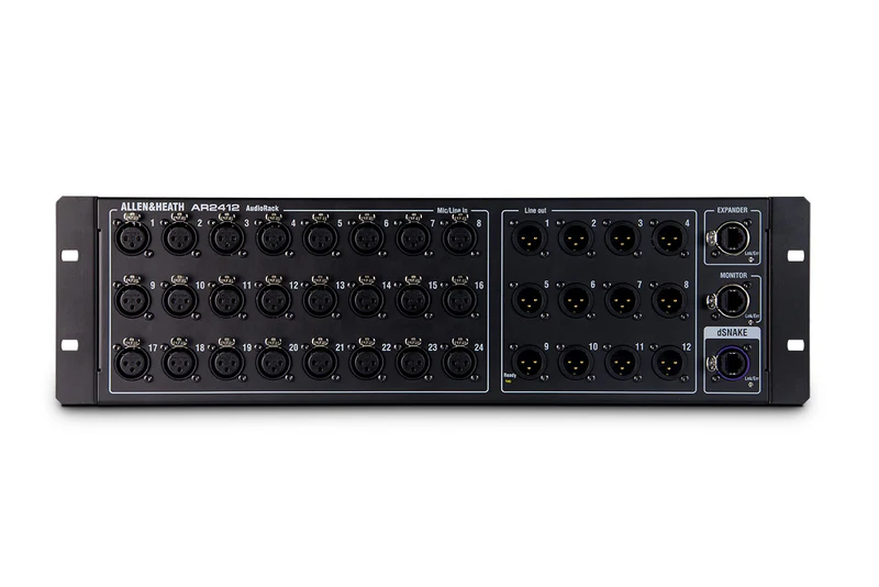Allen & Heath AR2412 Audio Rack SKU# AR2412