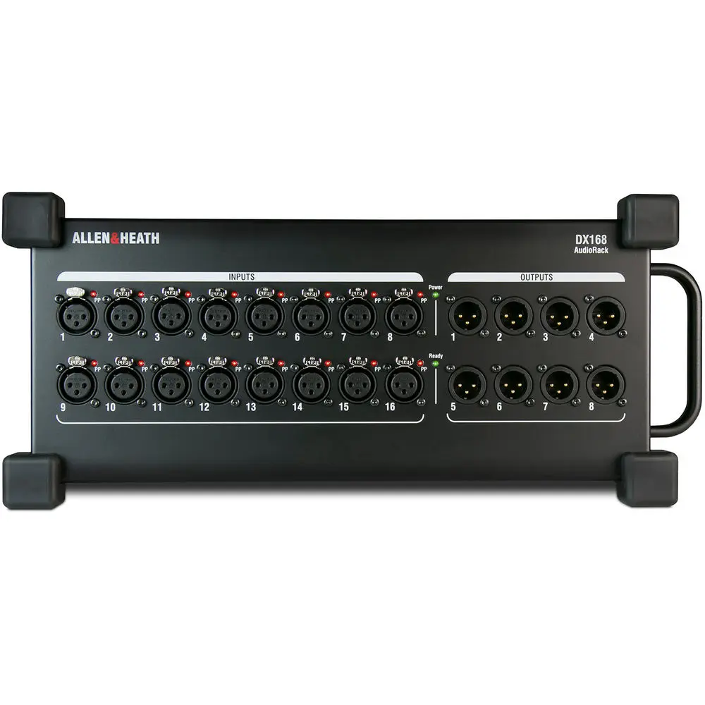 Allen & Heath DLIVE-DX168 Portable DX Expander for dLive Mixing Systems (16 Input / 8 Output) SKU# DLIVE-DX168