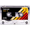 Tascam 424-S Master 424 Studio C-60 High-Bias Type-II Cobalt Cassette SKU# 424-S