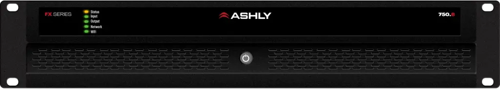 Ashly FX-750.8 Multipurpose Installation Network Amplifier With DSP SKU# FX-750.8 