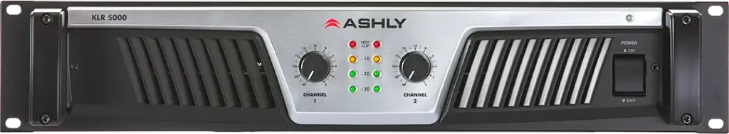 Ashly KLR-2000 Stereo Power Amplifier 350Wchannel @ 8 Ohms Stereo SKU# KLR-2000 