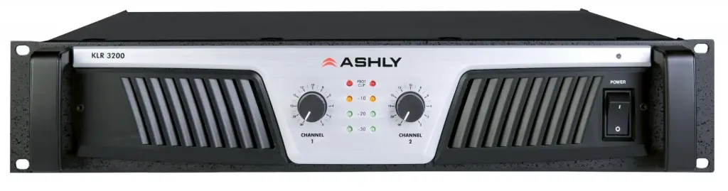Ashly KLR-3200 Stereo Power Amplifier 650Wchannel @ 8 Ohms Stereo SKU# KLR-3200