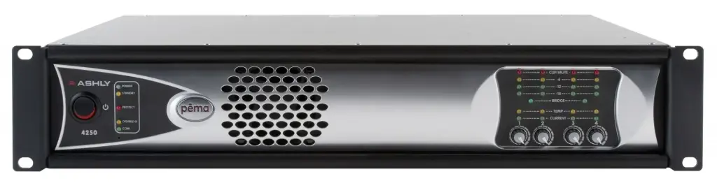 Ashly PEMA-4250 4-Channel 1000W Pema Network Power Amplifier SKU# PEMA-4250