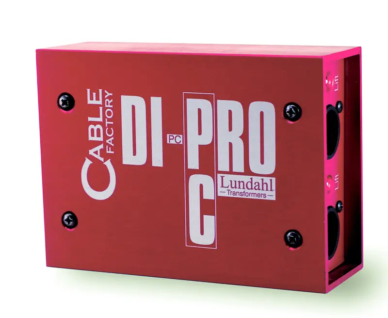 D.I. Boxes DI-PRO PC Passive Direct Box Left/Right SKU# DI-PRO PC