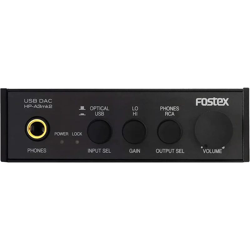 Fostex HP-A3MK2 32-Bit D/A Converter With Headphone Amp SKU# HP-A3MK2