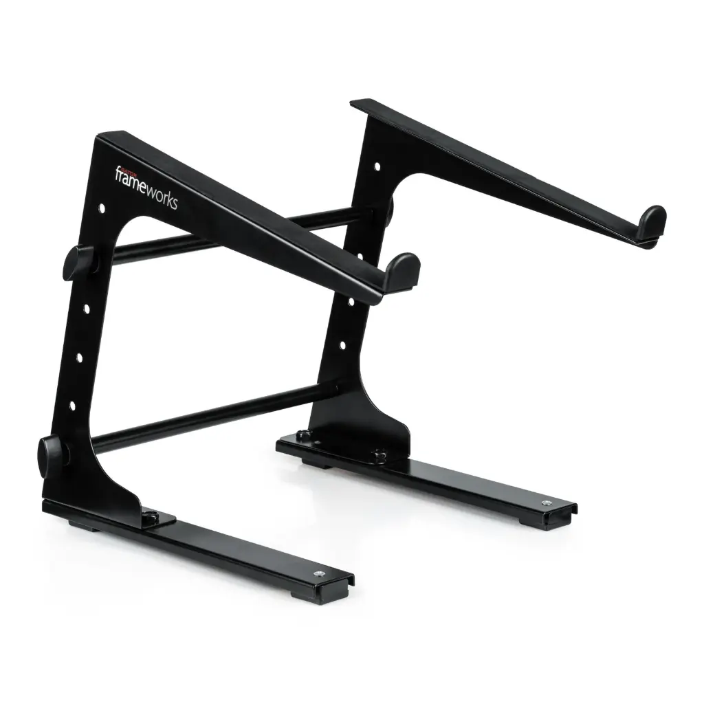 Gator Frameworks GFWLAPTOP1000 Space Saving Collapsible Desktop Laptop Stand SKU# GFWLAPTOP1000 