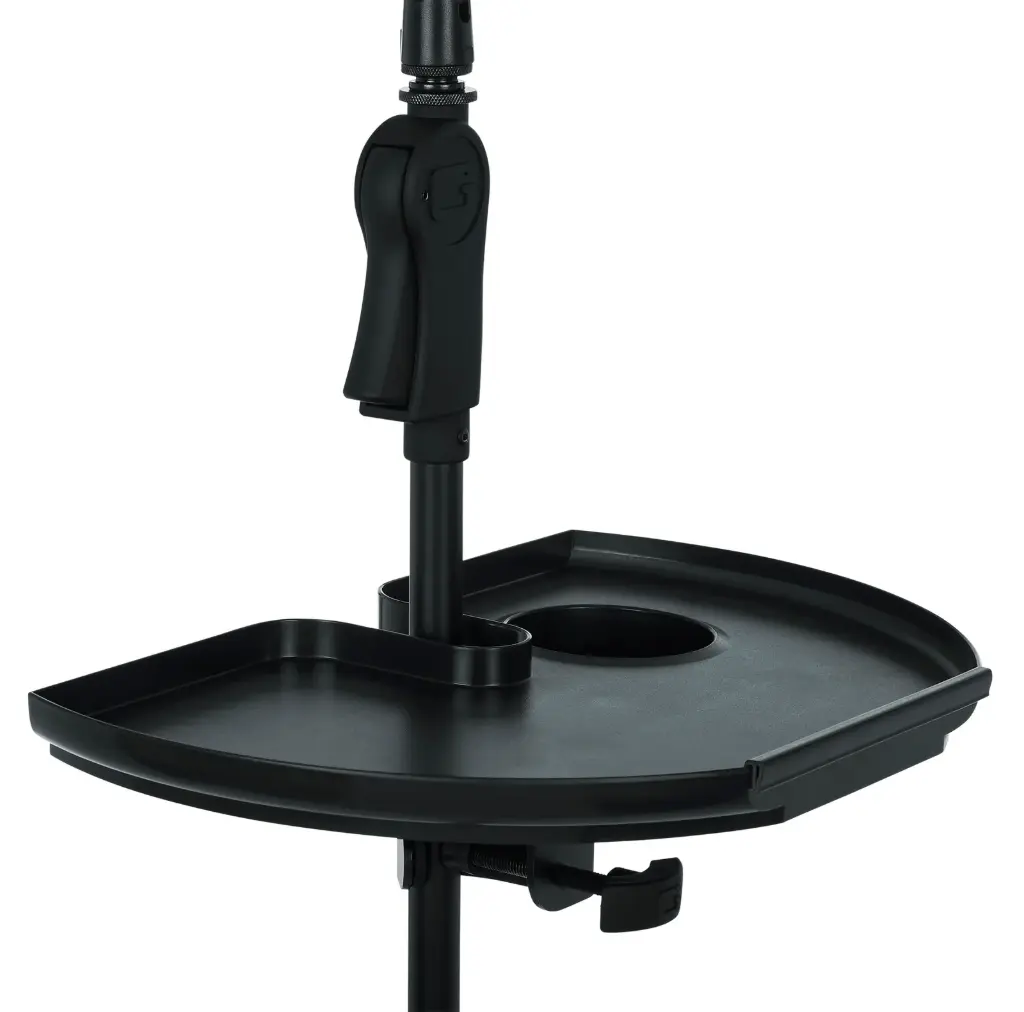 Gator Frameworks GFW-MICACCTRAYXL Extra Large Mic Stand Accessory Tray SKU# GFW-MICACCTRAYXL