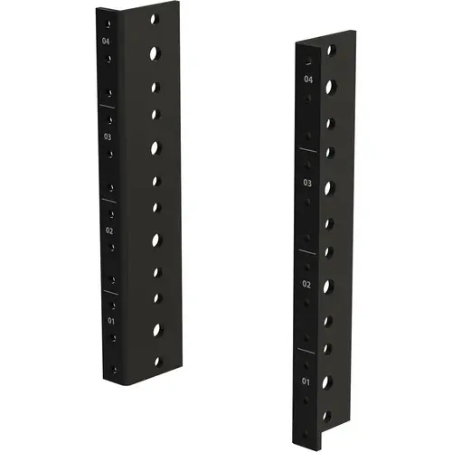 Gator GRW-RACKRAIL12U Rack Rail for 12 RU Rackmount Cases (Pair) SKU# GRW-RACKRAIL12U