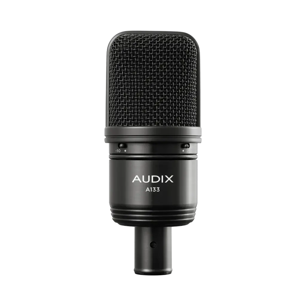 Audix A133 Studio Electret Condenser Microphone w/ Pad & Roll-off SKU# A133