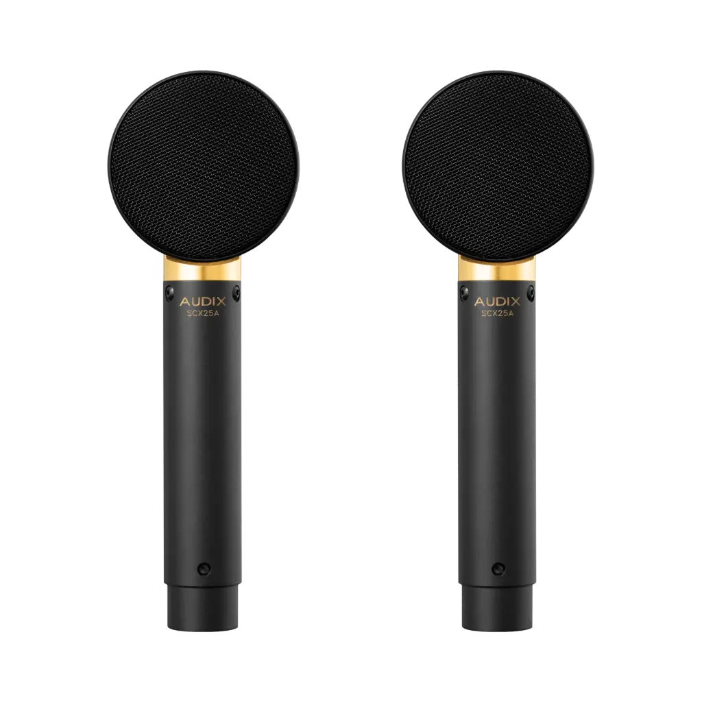 Audix SCX25AMP Large-Diaphragm Cardioid Condenser Microphone (Matched Pair) SKU# SCX25AMP