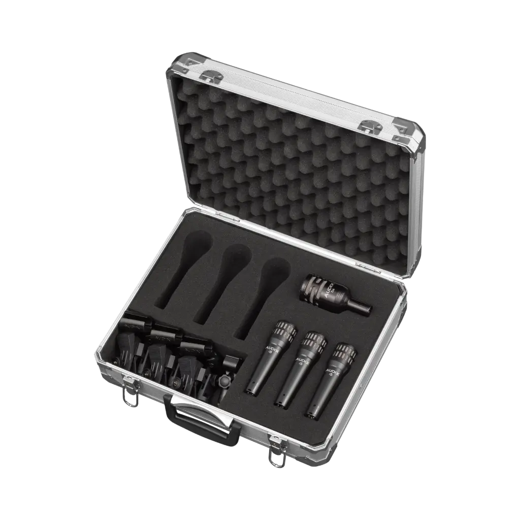 Audix DP4 Complete Drum Microphone Package SKU# DP4