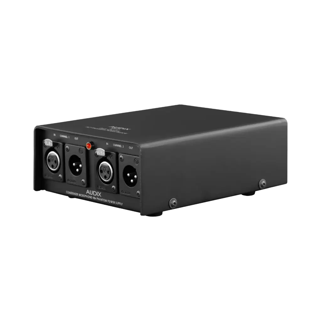 Audix APS2 Two Channel 48V Phantom Power Supply SKU# APS2