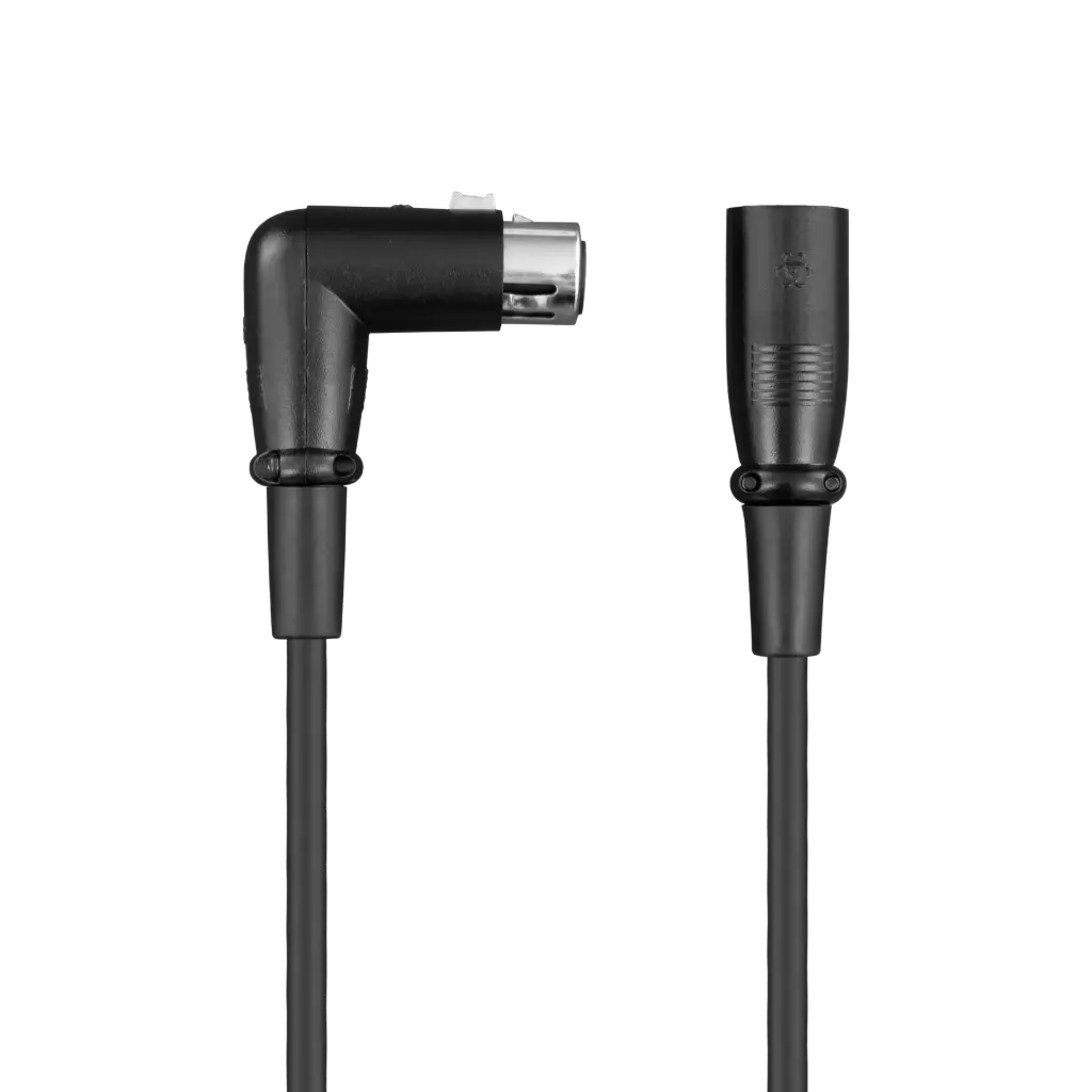 Audix CBLDR25 XLR Right Angle To Straight XLR Cable - 25' SKU# CBLDR25