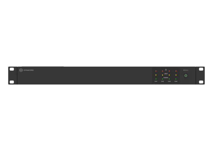 Dynacord V600:4 Multichannel Power Amplifier for Commercial Installations SKU# V600:4