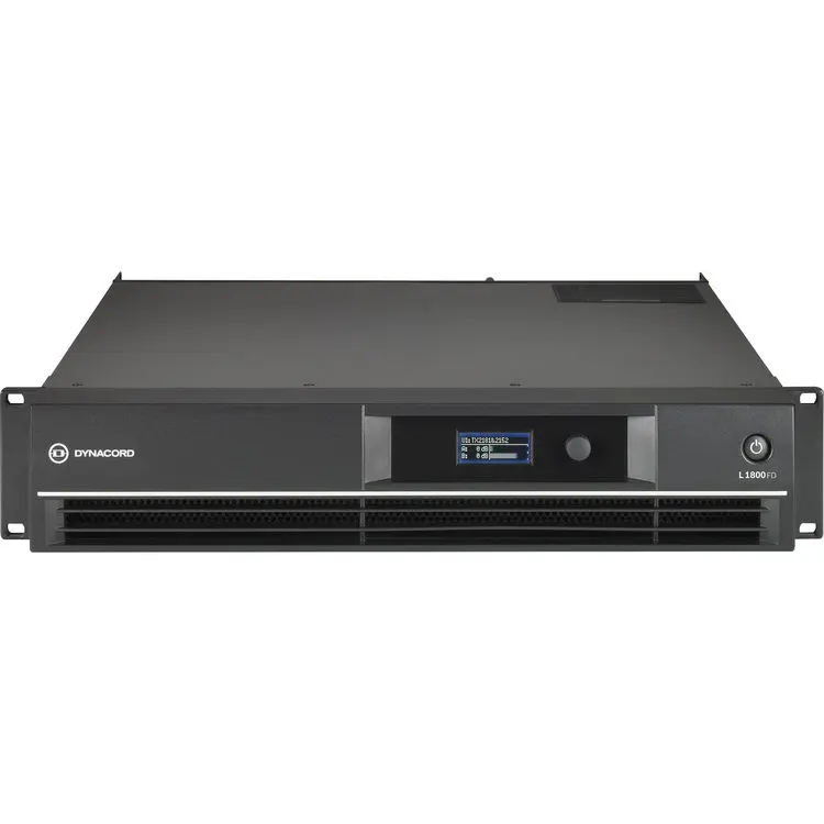 Dynacord L1800FD 2X950W DSP Power Amplifier SKU# L1800FD 