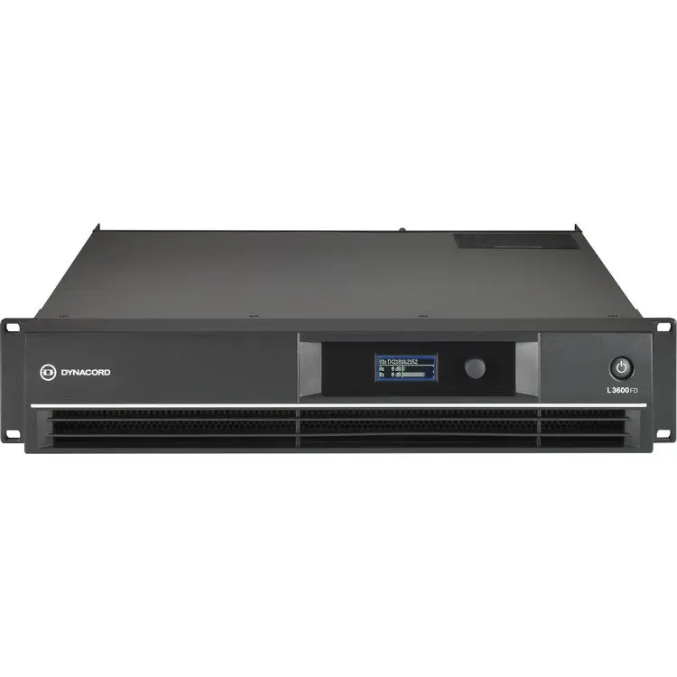 Dynacord L3600FD 2X1800WDSP Power Amplifier SKU# L3600FD 