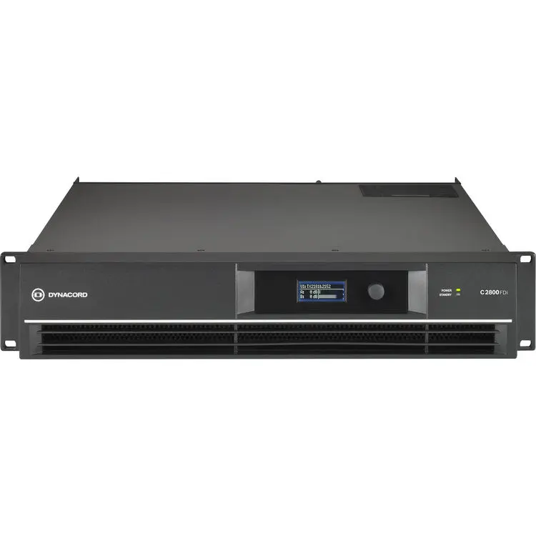 Dynacord C2800FDI DSP Power Amplifier 2X1400W Install SKU# C2800FDI