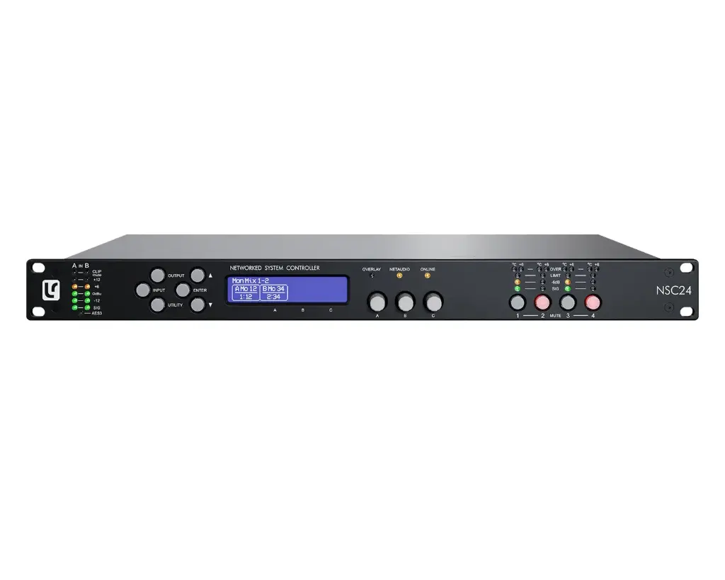 Linea Research NSC24 Dante Networked System Controller SKU# NSC24 DANTE
