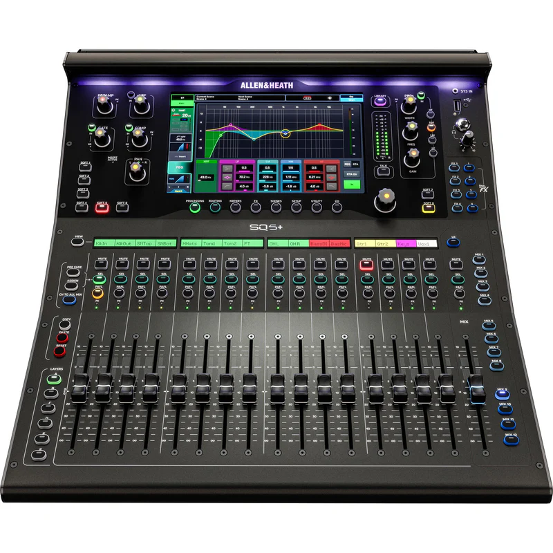 Allen & Heath SQ5+ 48-Channel Digital Mixer With RackUltra FX SKU# SQ5+
